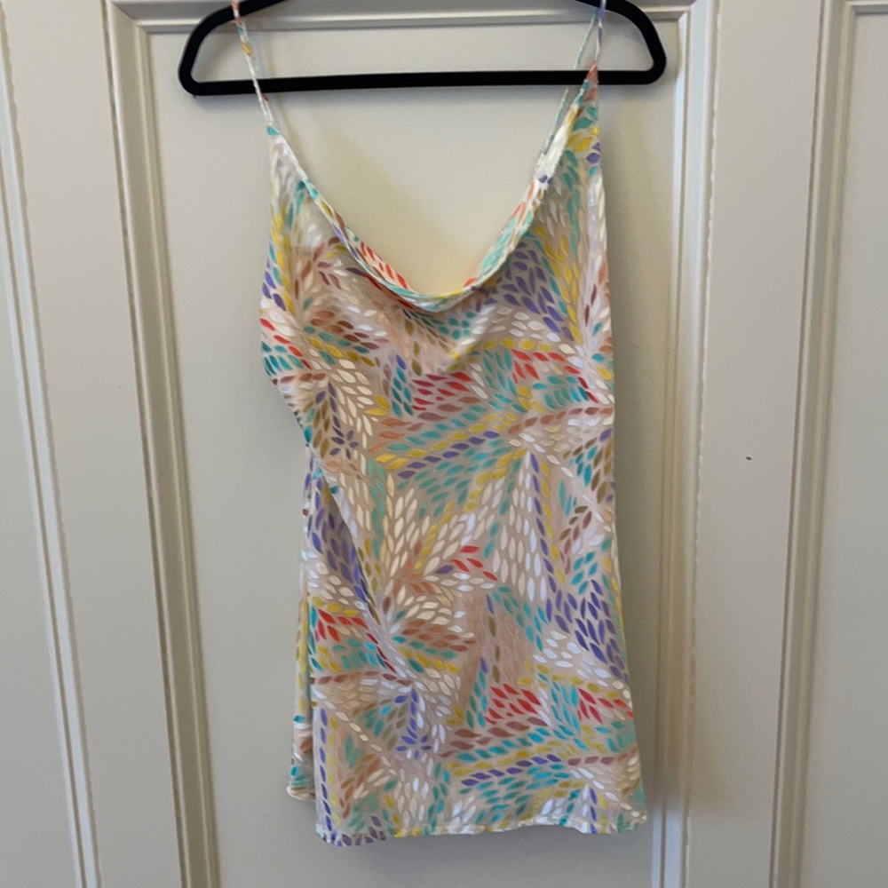 Saints + Secrets  cut velvet mini dress L